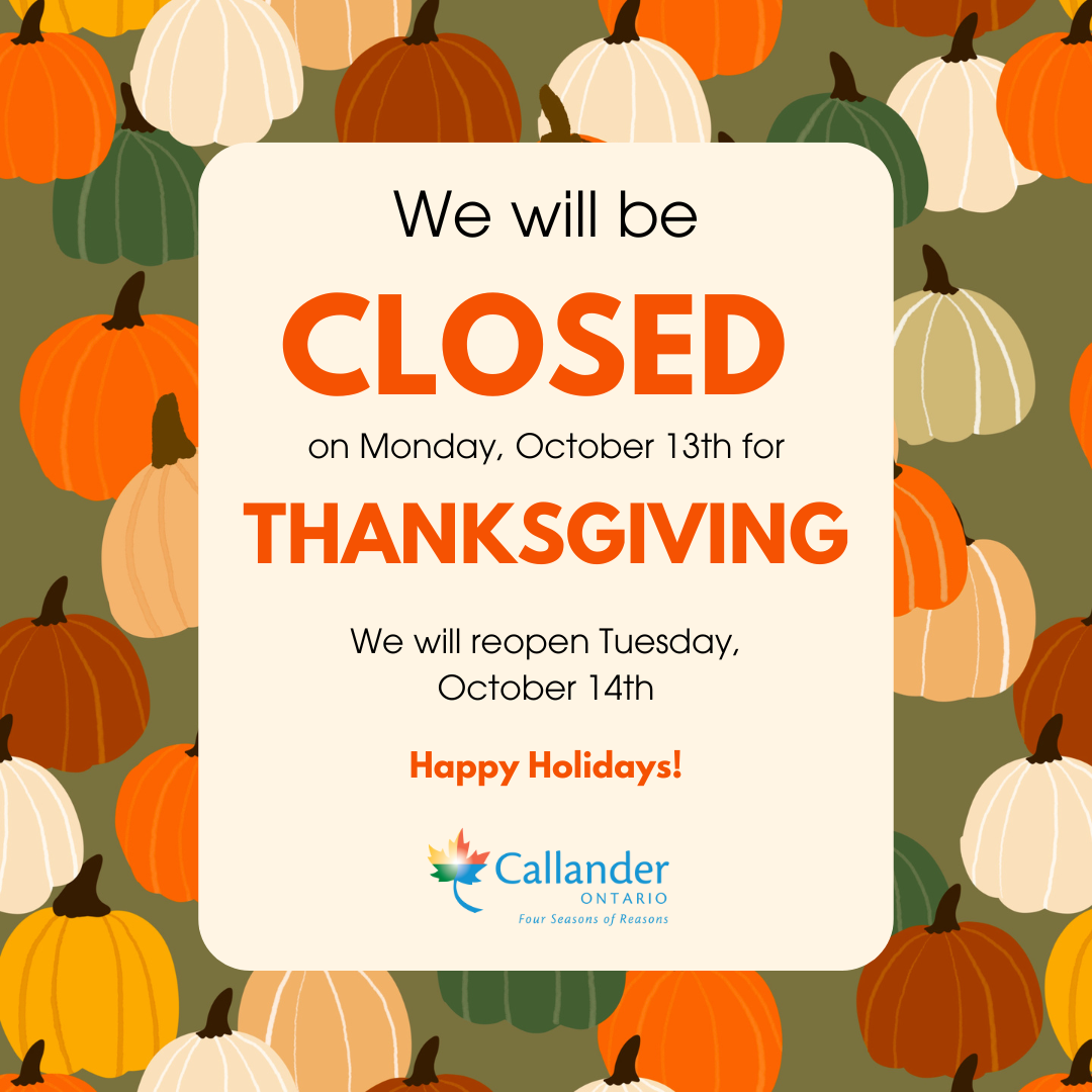 Municipal Offices Closed for Thanksgiving